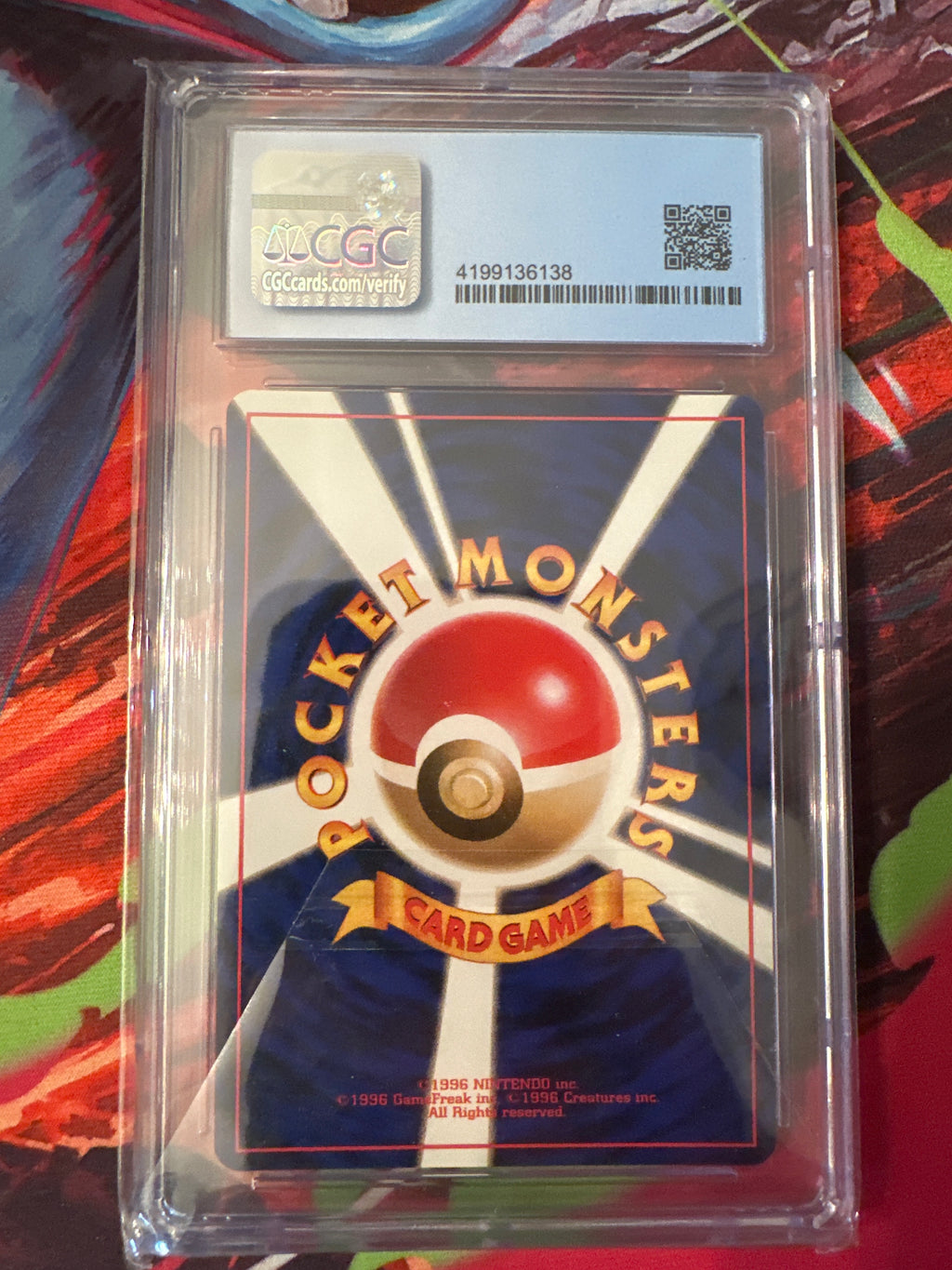 CGC 8.5 Blue Label JPN Lugia Neo Genesis