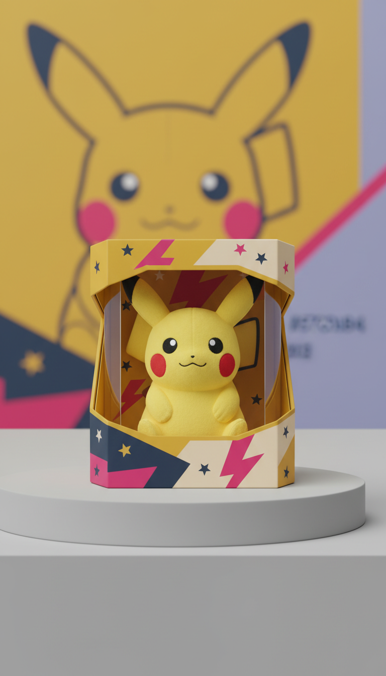 Pikachu Plush in Collector’s Box