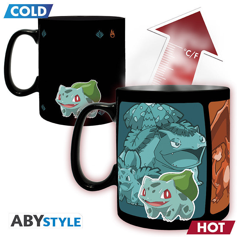 Pokemon heat-changing mug 460 ml Evolve