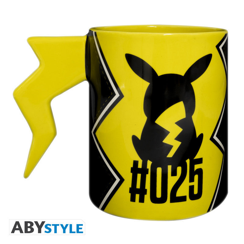 Pokemon 3D handle mug Pikachu lightning