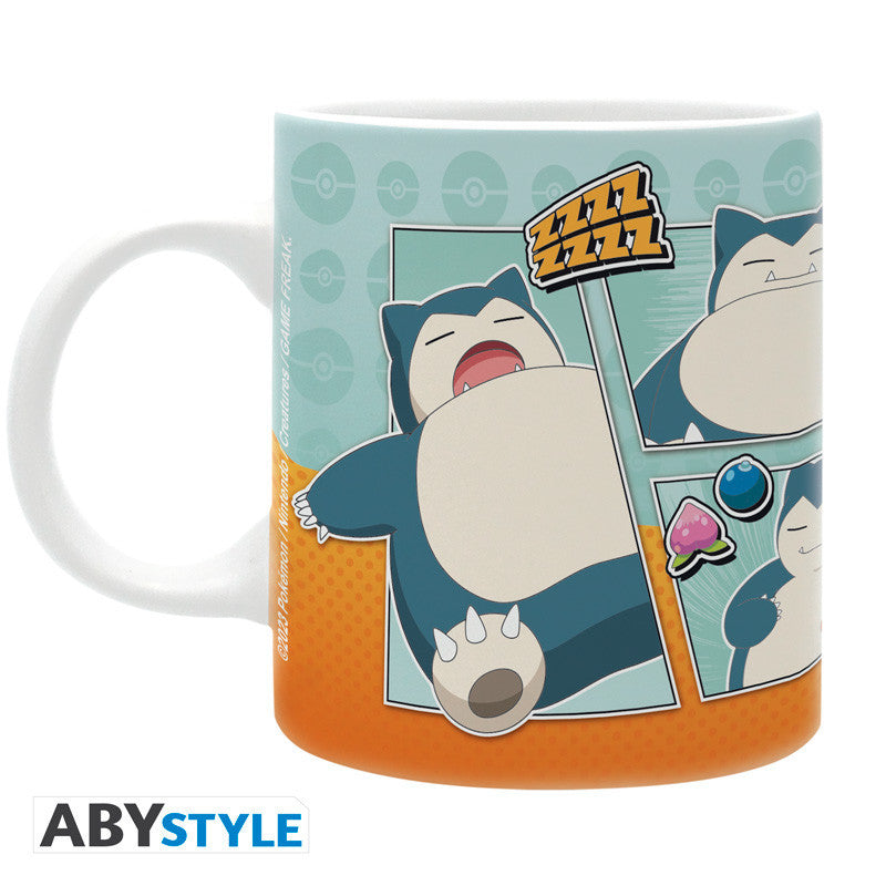 Pokemon mug 320 ml Snorlax Comic Strip