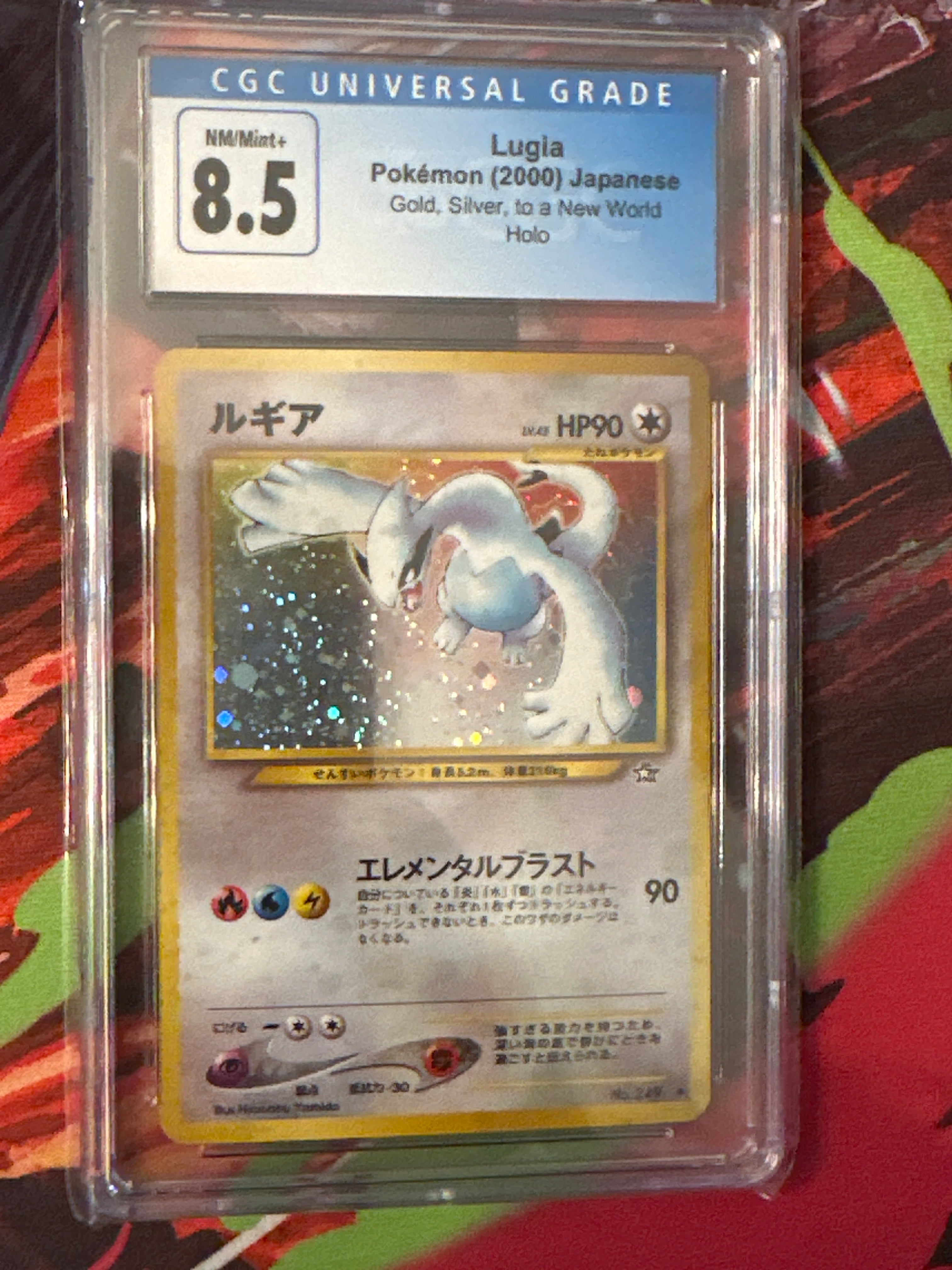 CGC 8.5 Blue Label JPN Lugia Neo Genesis