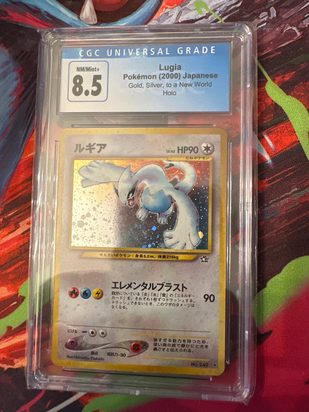 CGC 8.5 Blue Label JPN Lugia Neo Genesis