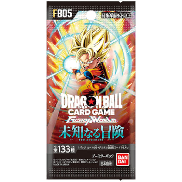 Dragon Ball FB-05 New Adventure Booster Box - Japanese