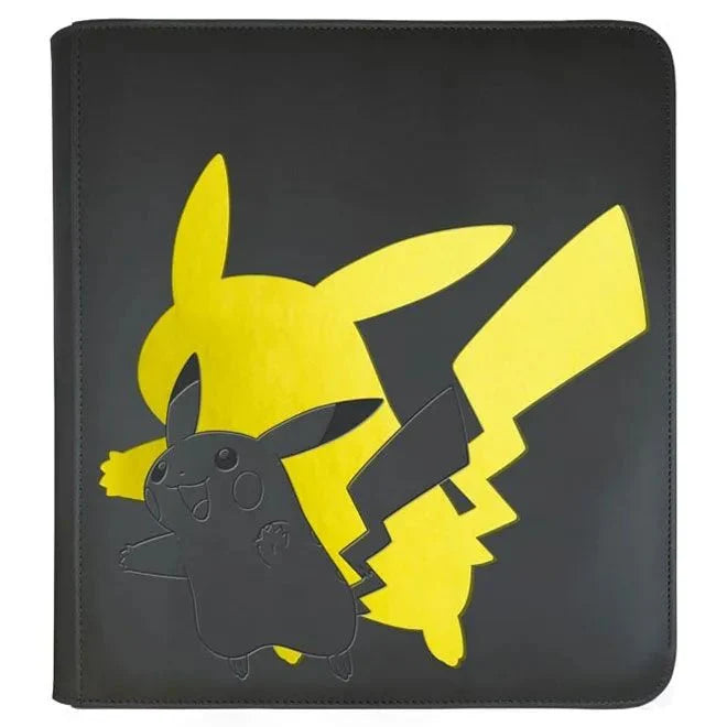 Ultra Pro - 12 Pocket Zippered Pro Binder - Pokemon Elite Series Pikachu
